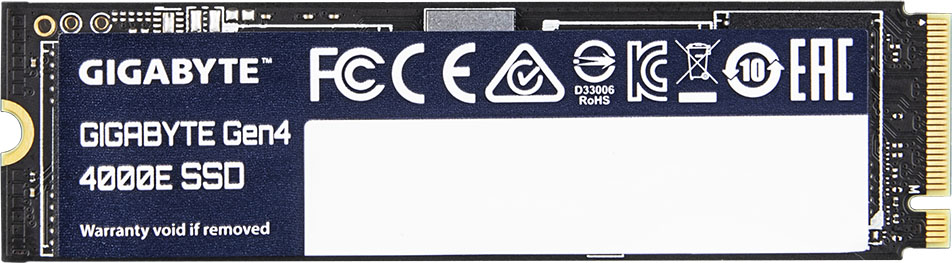SSD GIGABYTE Gen4 4000E 250GB PCI Express 4.0 x4 M.2 2280