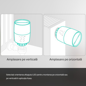 TP-LINK KE100 KIT Termostat Smart pentru calorifer