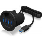 Hub USB Raidsonic IB-HUB1403