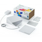 Nanoleaf Kit Set inteligent 9 panouri Nanoleaf Canvas, LED RGBW + senzor muzica, multi-touch control, Wi-Fi