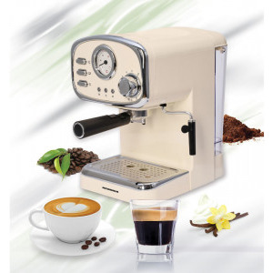 Heinner HEM-1100CR, 1100W, 15bar, 1.25L, Crem