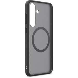 Samsung Capac protectie spate Clear Magnet Black Frost pentru Galaxy S25 Plus (S936)