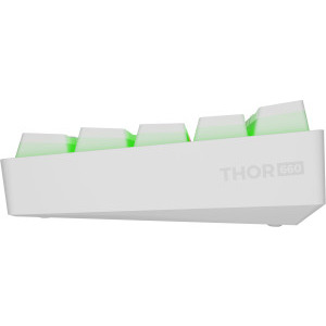 Genesis THOR 660 G2 RGB White Gateron Red Switch Mecanica