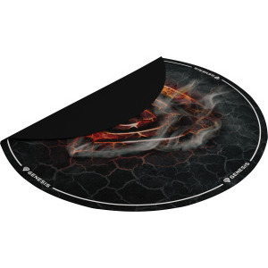 Genesis Tellur 400 Round Lava Floor Mat