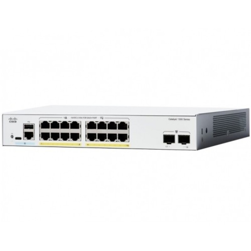 Switch Cisco Gigabit C1300-16P-2G