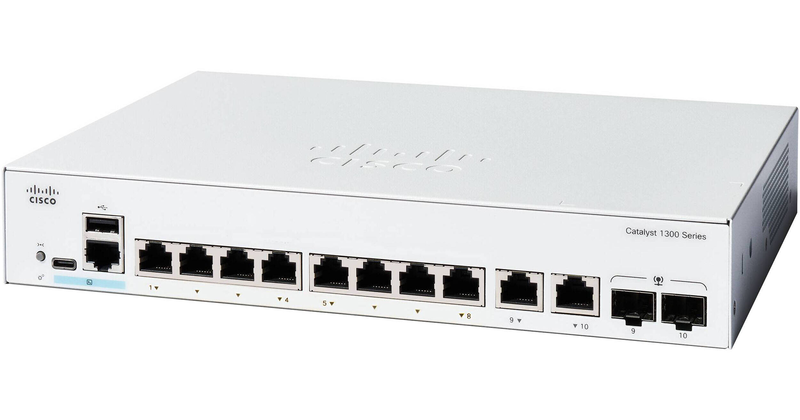 Switch Cisco Gigabit C1300-8T-E-2G