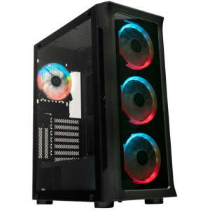 Gaming BALAUR Ultra, AMD Ryzen 5 8400F 4.2 GHz, 32GB DDR5, 1TB SSD, RTX 4060 8GB GDDR6, Iluminare RGB