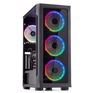 Gaming BALAUR Ultra, AMD Ryzen 5 8400F 4.2 GHz, 32GB DDR5, 1TB SSD, RTX 4060 8GB GDDR6, Iluminare RGB