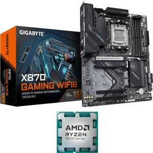 Startup Kit AMD Ryzen 7 9800X3D 4.7GHz + GIGABYTE X870 GAMING WIFI6
