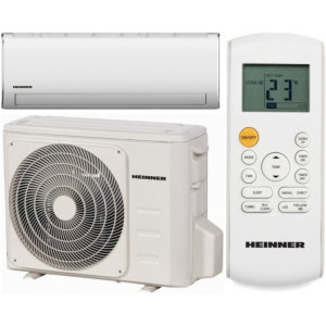Aer conditionat Heinner Crystal HAC-CR24KITWIFI, 24000 BTU, A++/A+, Wi-Fi, Inverter + Kit instalare inclus
