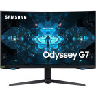 Monitor LED Samsung Gaming Odyssey G7 LC32G75TQSPXEN Curbat 31.5 inch QHD VA 1 ms 240 Hz HDR FreeSync Premium Pro & G-Sync Compatible