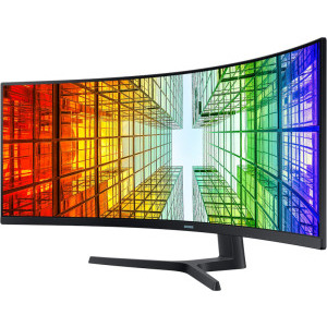 Samsung ViewFinity S9 LS49A950UIPXEN Curbat 49 inch DQHD VA 4 ms 120 Hz USB-C HDR