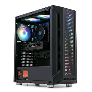 Gaming ZMEU Gold, AMD Ryzen 5 7500F 5.0GHz, 16GB DDR5, 1TB SSD, RX 6650 XT 8GB GDDR6, Iluminare RGB