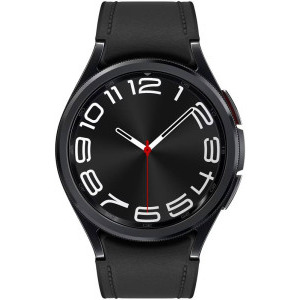 Samsung Galaxy Watch 6 Classic, 43 mm, Black, Wi-Fi, Bluetooth, GPS, NFC, Rezistent la apa