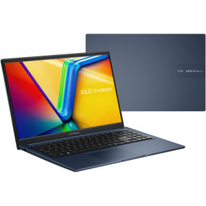 ASUS 15.6'' Vivobook 15 X1504VA, FHD, Procesor Intel® Core™ 7 150U (12M Cache, up to 5.40 GHz), 16GB DDR4, 512GB SSD, Intel Graphics, No OS, Quiet Blue
