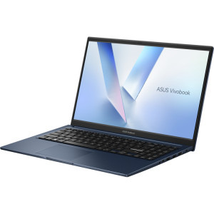 ASUS 15.6'' Vivobook 15 X1504VA, FHD, Procesor Intel® Core™ 5 120U (12M Cache, up to 5.00 GHz), 16GB DDR5, 1TB SSD, Intel Graphics, No OS, Quiet Blue