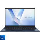 Laptop ASUS 15.6'' Vivobook 15 X1504MA, FHD, Procesor Intel® Core™ 7 350 (6M Cache, up to 4.80 GHz), 8GB DDR5, 512GB SSD, Intel Graphics, No OS, Quiet Blue