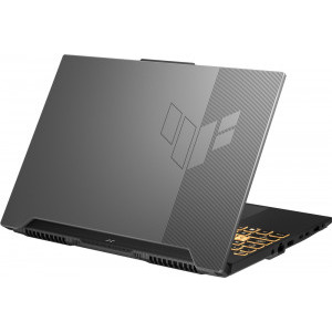 ASUS Gaming 15.6'' TUF F15 FX507ZC4, FHD 144Hz, Procesor Intel® Core™ i5-12500H (18M Cache, up to 4.50 GHz), 16GB DDR4, 512GB SSD, GeForce RTX 3050 4GB, No OS, Jaeger Gray