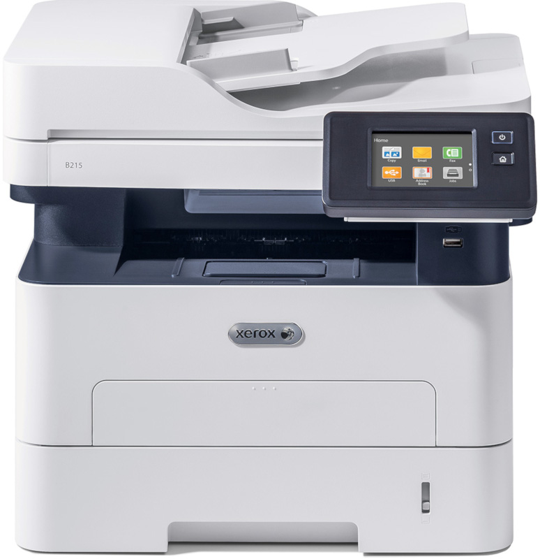Multifunctionala Xerox WorkCentre B215V_DNI, Laser, Monocrom, Format A4, Duplex, Retea, Wi-Fi, Fax