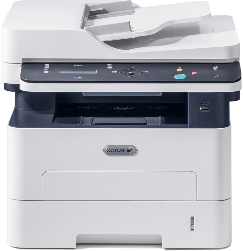 Multifunctionala Xerox WorkCentre B205V_NI, Laser, Monocrom, Format A4, Retea, Wi-Fi