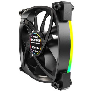 Montech RX120 PWM Reversed 120mm ARGB Black