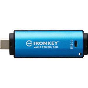 Kingston IronKey Vault Privacy 50C Series AES-256 Encrypted 512GB