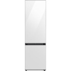 Combina frigorifica Samsung RB38C7B5C12/EF, Bespoke, 390 L, Clasa C, Total No Frost, Digital Inverter, All Around Cooling, Metal Cooling, AI Energy, Smart Control, 203 cm, Sticla alba