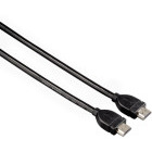 Cablu video Hama HDMI Male - HDMI Male, v2.0, 3 m, Negru