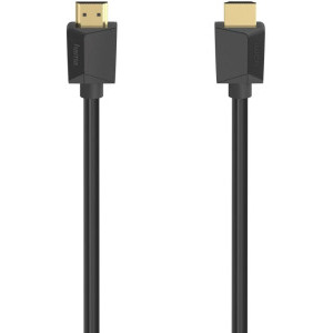 Cablu video Hama HDMI Male - HDMI Male, v2.1, 2 m, Negru