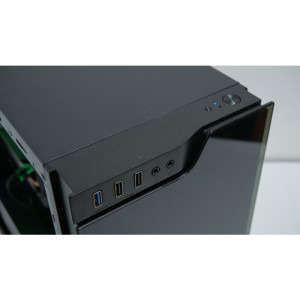 Gaming Raptor5 AMD Edition, AMD Ryzen 5 2600 3.4GHz, 6 nuclee, 8GB DDR4, 120GB SSD + 1TB HDD, GTX 1060, Iluminare RGB