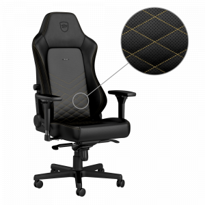 Noblechairs HERO Negru/Auriu