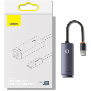 Baseus Lite WKQX000013 USB 2.0 Gri