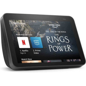 Amazon Echo Show 8 (2nd Gen), 8" Touch Screen, Camera 13 MP, Wi-Fi, Bluetooth, Anthracite