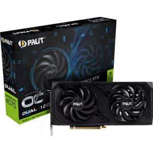 Placa video Palit GeForce RTX 4070 DUAL OC 12GB GDDR6X 192-bit