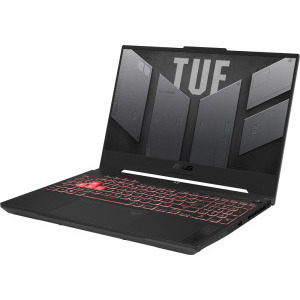 ASUS Gaming 15.6'' TUF A15 FA507NUR, FHD 144Hz, Procesor AMD Ryzen™ 7 7435HS (16M Cache, up to 4.5 GHz), 16GB DDR5, 1TB SSD, GeForce RTX 4050 6GB, No OS, Mecha Gray