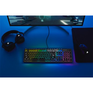 Corsair K60 RGB PRO Cherry MX Low Profile Speed Mecanica