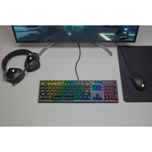Corsair K60 RGB PRO Cherry MX Low Profile Speed Mecanica