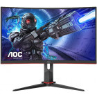 Monitor LED AOC Gaming C32G2ZE/BK Curbat 31.5 inch 1 ms Negru FreeSync Premium 240 Hz