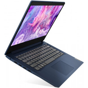 Lenovo 14'' IdeaPad 3 14ADA05, FHD, Procesor AMD Ryzen™ 5 3500U (4M Cache, up to 3.7 GHz), 8GB DDR4, 512GB SSD, Radeon Vega 8, Free DOS, Abyss Blue