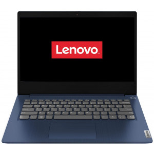 Lenovo 14'' IdeaPad 3 14ADA05, FHD, Procesor AMD Ryzen™ 5 3500U (4M Cache, up to 3.7 GHz), 8GB DDR4, 512GB SSD, Radeon Vega 8, Free DOS, Abyss Blue