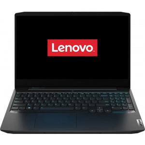 Lenovo Gaming 15.6'' IdeaPad 3 15ARH05, FHD IPS, Procesor AMD Ryzen™ 5 4600H (8M Cache, up to 4.0 GHz), 8GB DDR4, 512GB SSD, GeForce GTX 1650 4GB, No OS, Onyx Black