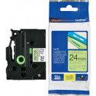 Consumabil Brother Banda Laminata TZe-C51 24 mm black on fluorescent yellow