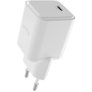 Incarcator retea Allity ATC-01-20WC, 1x USB-C, Quick Charge 20 W, GaN, White