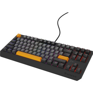 Genesis THOR 230 TKL RGB Anchor Grey Negative Outemu Red Switch Mecanica