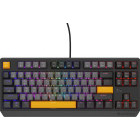 Tastatura Gaming Genesis THOR 230 TKL RGB Anchor Grey Negative Outemu Red Switch Mecanica