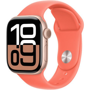 Apple Sport Band, 42mm Tangerine (SEASONAL) - S/M