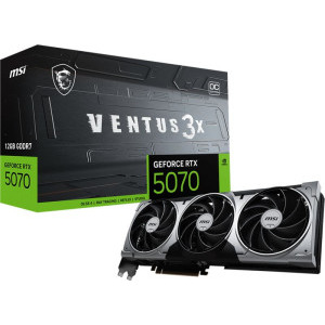 MSI GeForce RTX 5070 VENTUS 3X OC 12GB GDDR7 192-bit DLSS 4.0