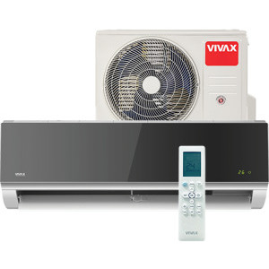 Aer conditionat VIVAX R-Design Mirror, 12000 BTU, Clasa A+++/A++, Wi-Fi, Inverter, Golden Fin, Ionizator + Kit instalare inclus