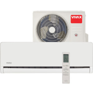 Aer conditionat VIVAX H+ Design White, 12000 BTU, Clasa A+++/A++, Wi-Fi, Inverter, Golden Fin, Ionizator + Kit instalare inclus