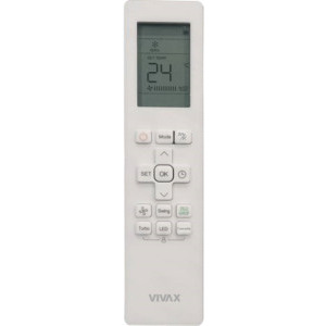 VIVAX H+ Design Mirror, 18000 BTU, Clasa A++/A+, Wi-Fi Ready, Inverter, Golden Fin, Ionizator